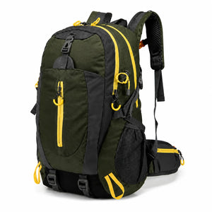Backpack 40L Water-Resistant - Army Green
