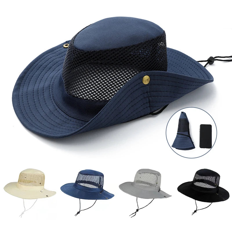 Booney Hat Wide Brim Sun Protection - all 4 colors