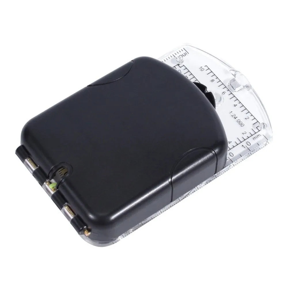 Deluxe Orienteering Compass - closed lid
