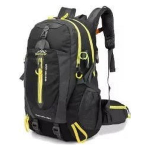 Backpack 40L Water-Resistant - Black