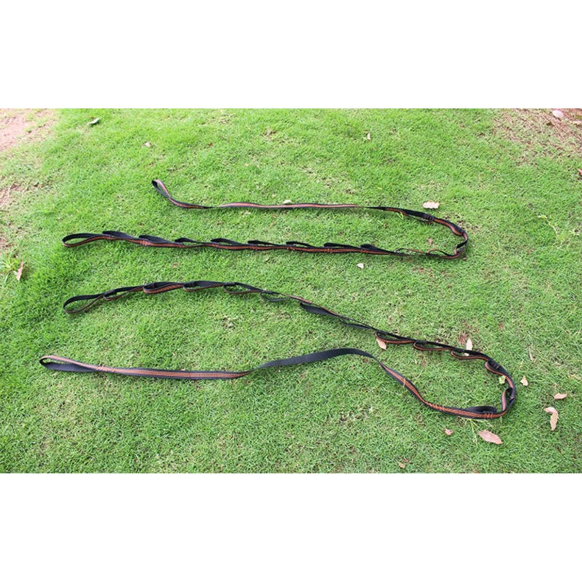 ULTRA Hammock Tree Straps - straps on the grass