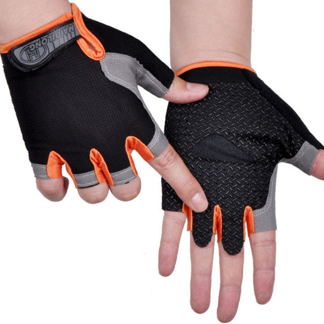 cycling-gloves-non-slip-half-finger-orange