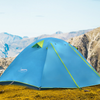 dome tent blue