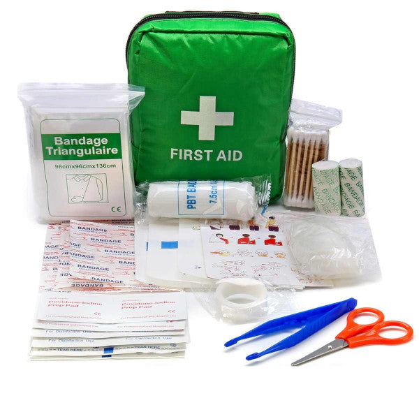 Portable First Aid Kit - 121 piece kit