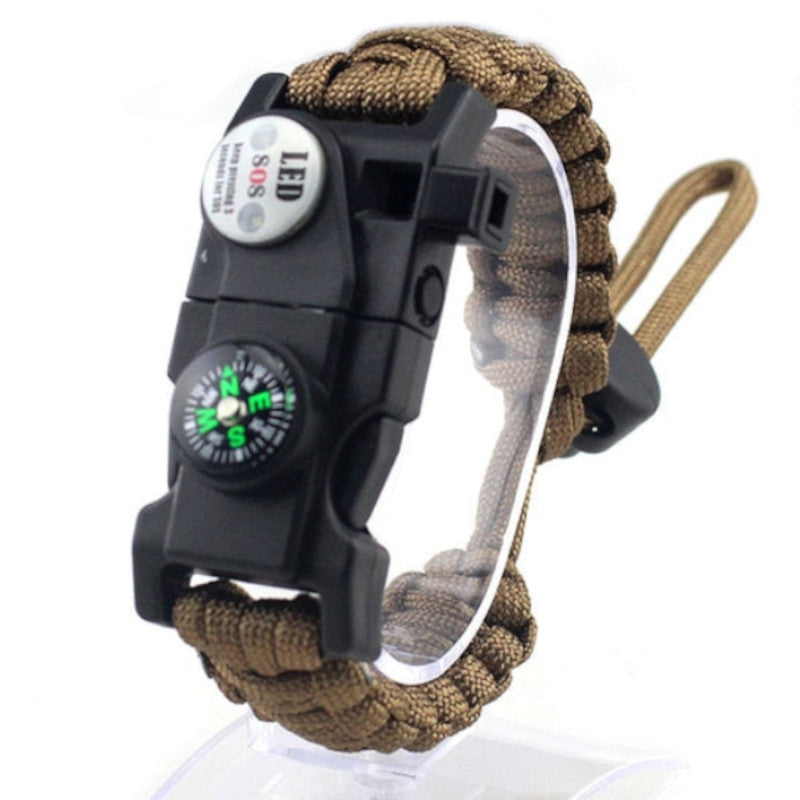 multifunctional-paracord-survival-bracelet-khaki