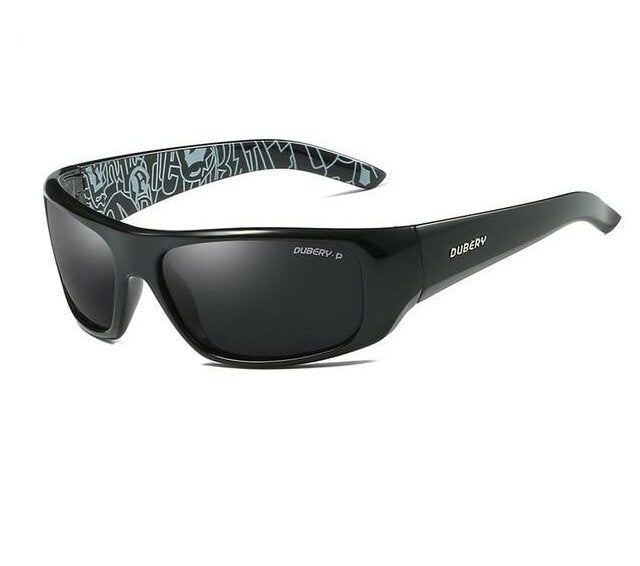 Polarized Sunglasses UV400 - black frame, black lens