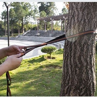 ULTRA Hammock Tree Straps - wrapping a strap around a tree