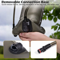 Hydration Water Reservoir 1.5 / 2.0 / 3.0 Liter Leak-proof - quick-release hose connector