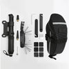 Bicycle Tool Kit - saddle bag, mini pump, multi-tool, tire levers and patches