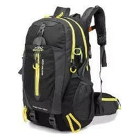 Backpack 40L Water-Resistant - Black