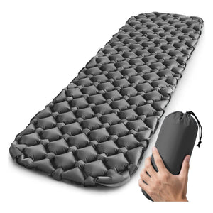 INFLATE-A-MAT Inflatable Sleeping Mat - Grey