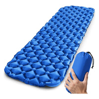 INFLATE-A-MAT Inflatable Sleeping Mat - Royal Blue