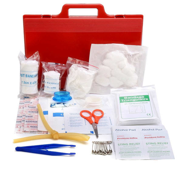 Portable First Aid Kit - 51 piece kit
