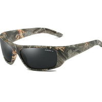 Polarized Sunglasses UV400 - stone frame, black lens